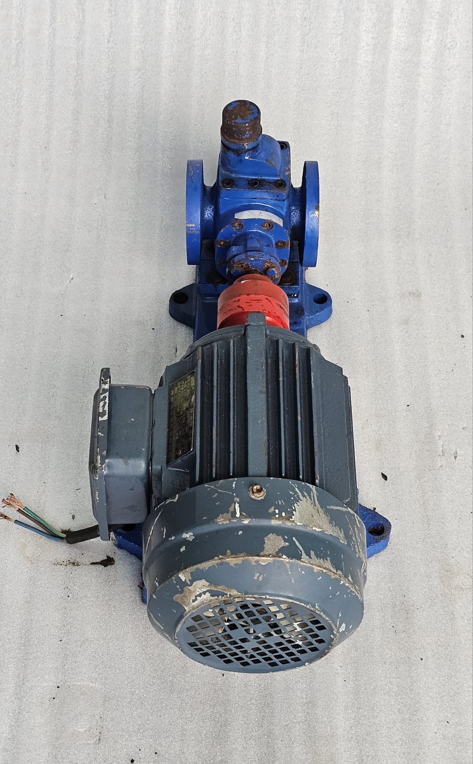 Botou Yijia Co, Gear Pump Model: YCB0.6/0.6 0.6m3/hr Pressure: 0.6 MPA M:45 KW: 0.75 R/min: 910 - Image 6
