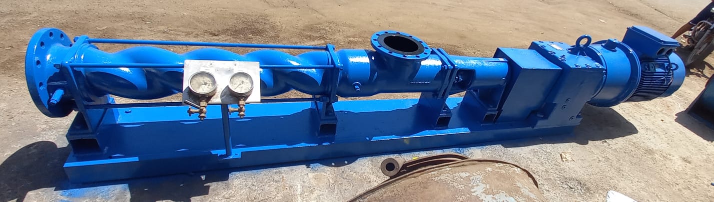 Allweiler Screw Pump Type: SHP 1450.2 cavity Pump 84.5 HP 50/60 HZ 500GPM 24Bar NEW