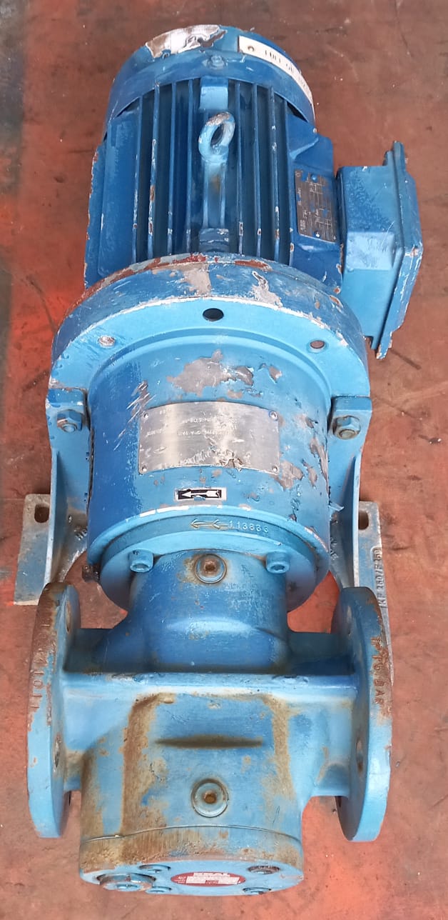 KRAL Screw Pump Model: KF 118.2A1A11 72 GPM 3456 RPM 2 Bar 50/60 Hz Used