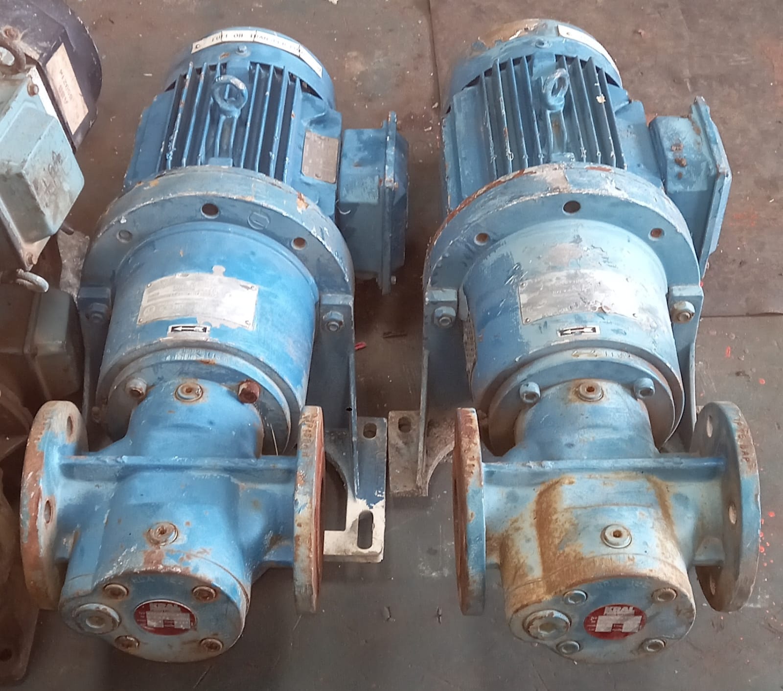 KRAL Screw Pump Model: KF 118.2A1A11 72 GPM 3456 RPM 2 Bar 50/60 Hz Used - Image 5