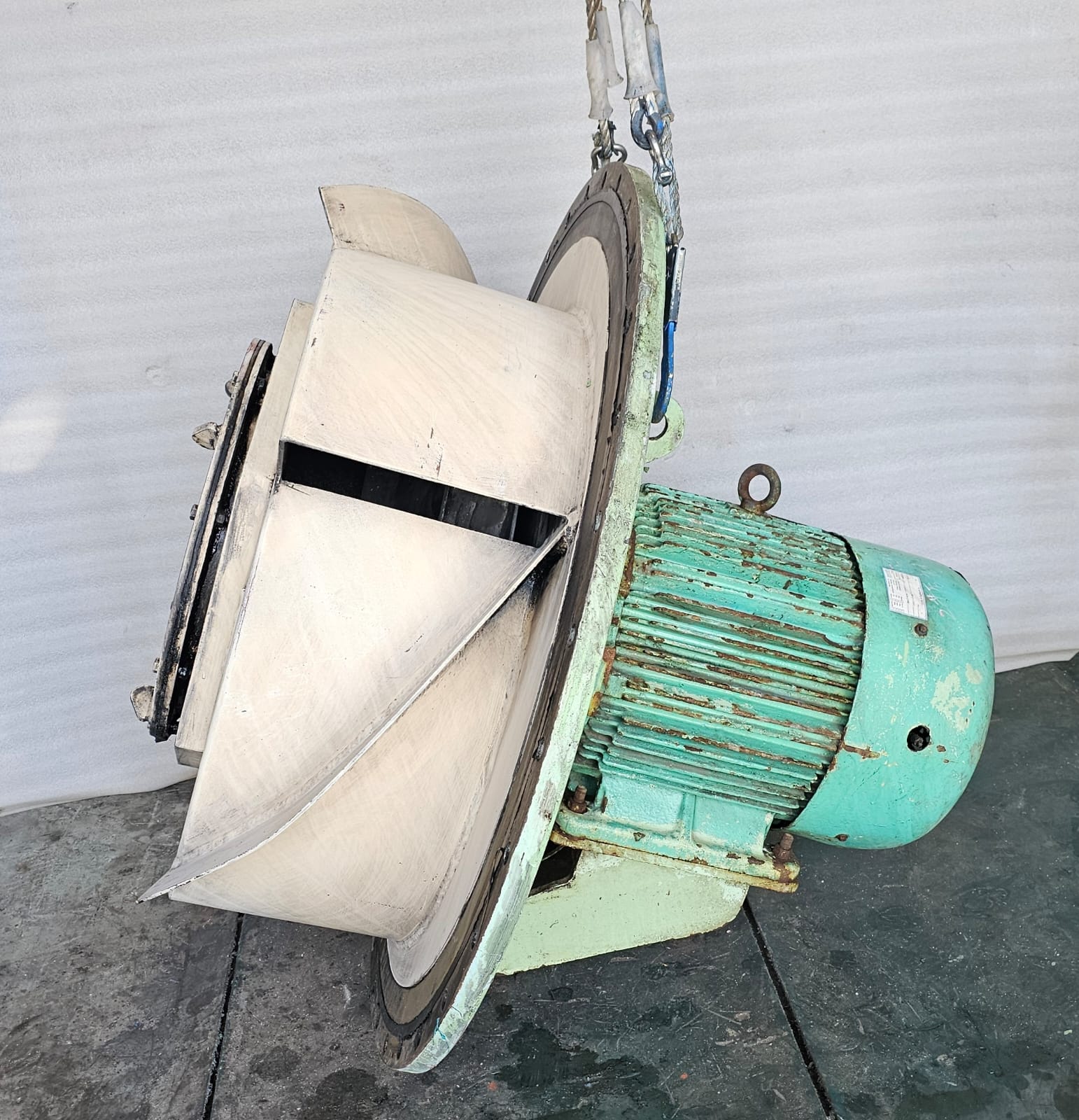 Hyundai Marine Machinery Co.,LTD Auxiliary Blower Model : HA R-400/900N