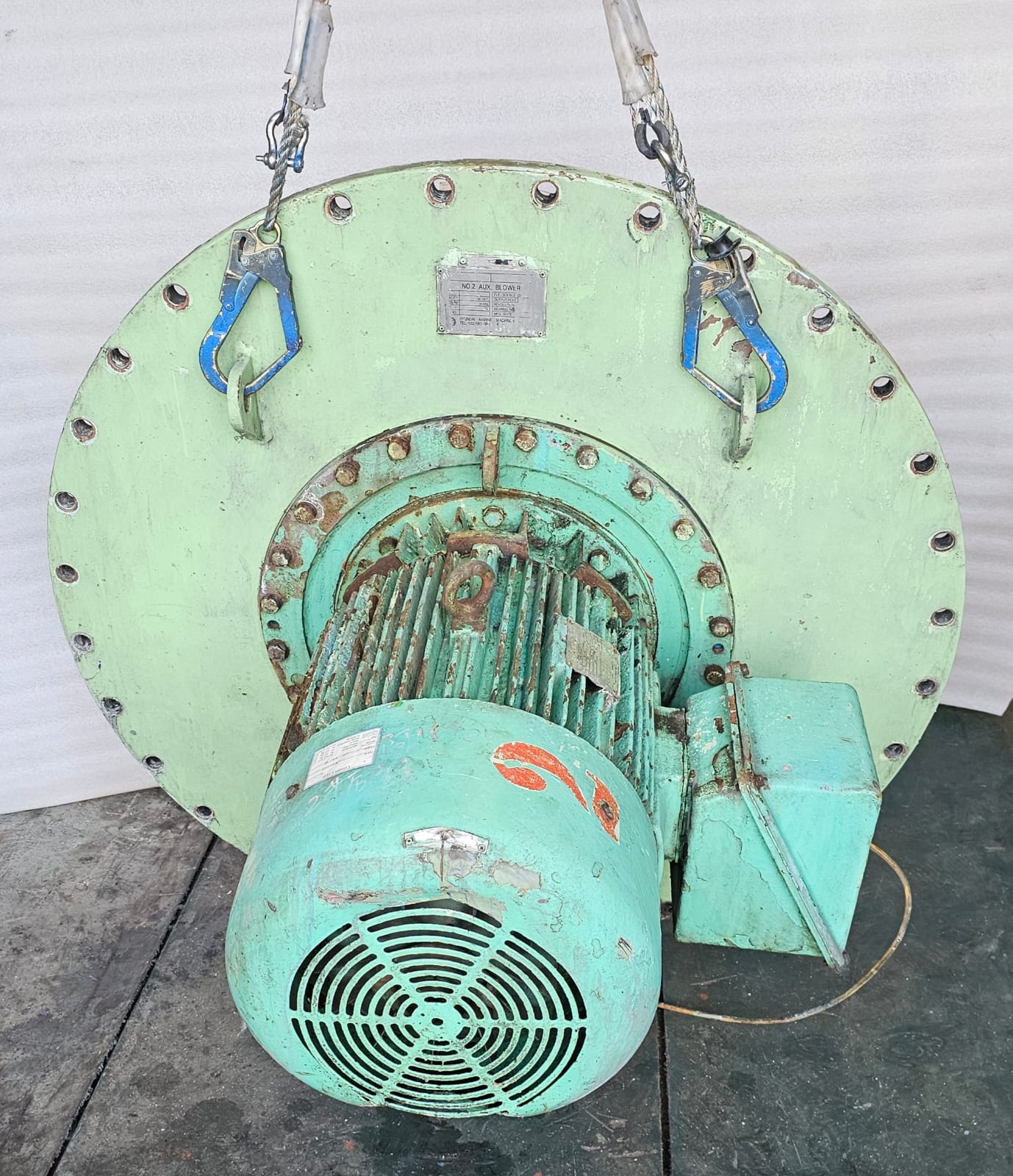 Hyundai Marine Machinery Co.,LTD Auxiliary Blower Model : HA R-400/900N - Image 3