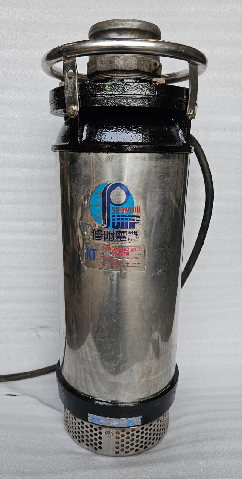 Showfou Model: KT-1032H Used Submersible Pump 10Hp 440V 60HZ 35m Head 340GPM Used Pump