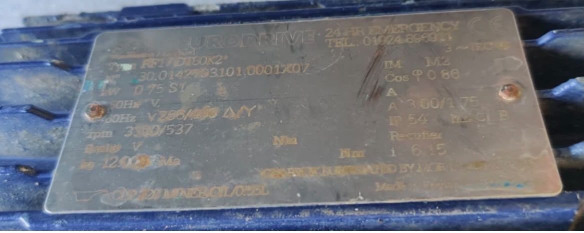 Seepex BN 1-6L Screw Pump 1.2 m³/h - Used - Image 3