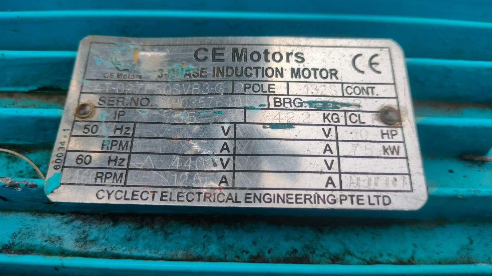 Shinko Marine Bilge Pump Model: SHQ50M Capacity: 4 m³/h Total Head: 120 m - Image 7