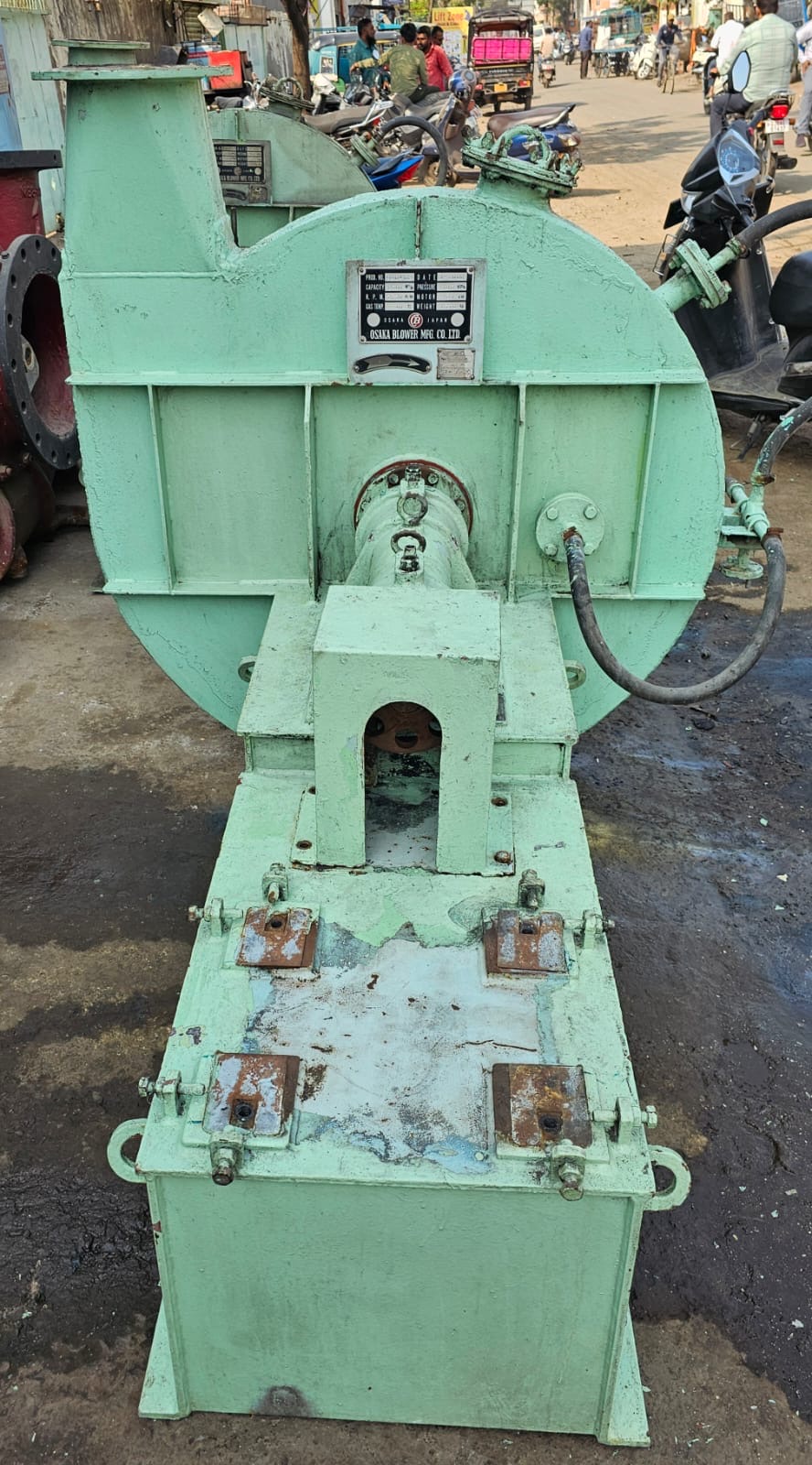 Osaka Marine Blower Prod. No: 990404 Capacity: 2500 m³/Hr Pressure: 18.6 KPa Motor: 37 kW RPM: 3520