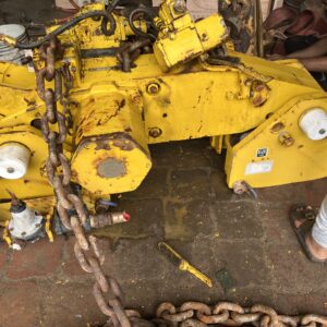 Delta Rigging Air Hoist Winch  Make : EH 37.5 Model : JDN  Capacity: 37.5 TON Air Press : 90PSI Chain : 22 x 66 Serial : 8400101  Delta Rigging