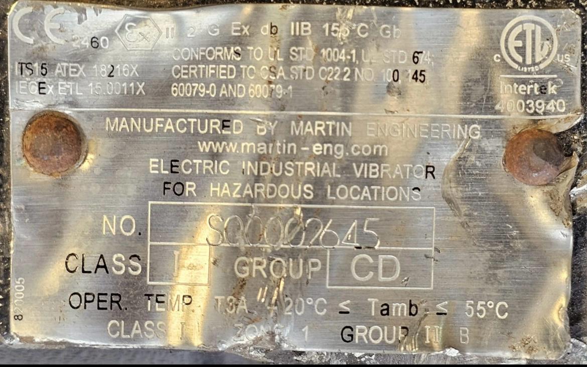 National Oilwell Varco Vibrator (Vibrating) Motor USA Type: BSVX18-16500 Frame: MSVX90 Part No: 18043669-60 - Image 6