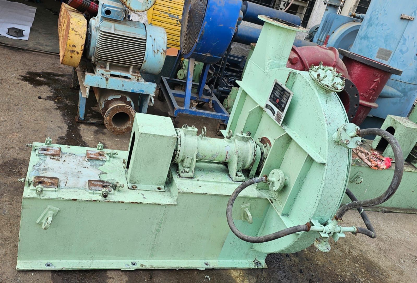 Osaka Marine Blower Prod. No: 990404 Capacity: 2500 m³/Hr Pressure: 18.6 KPa Motor: 37 kW RPM: 3520 - Image 4