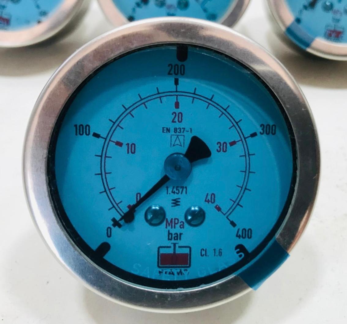Framo Hydraulic Gauge Pressure ID: A11578 Range: 0-400bar Standard EN 837-1 New with Box - Image 3