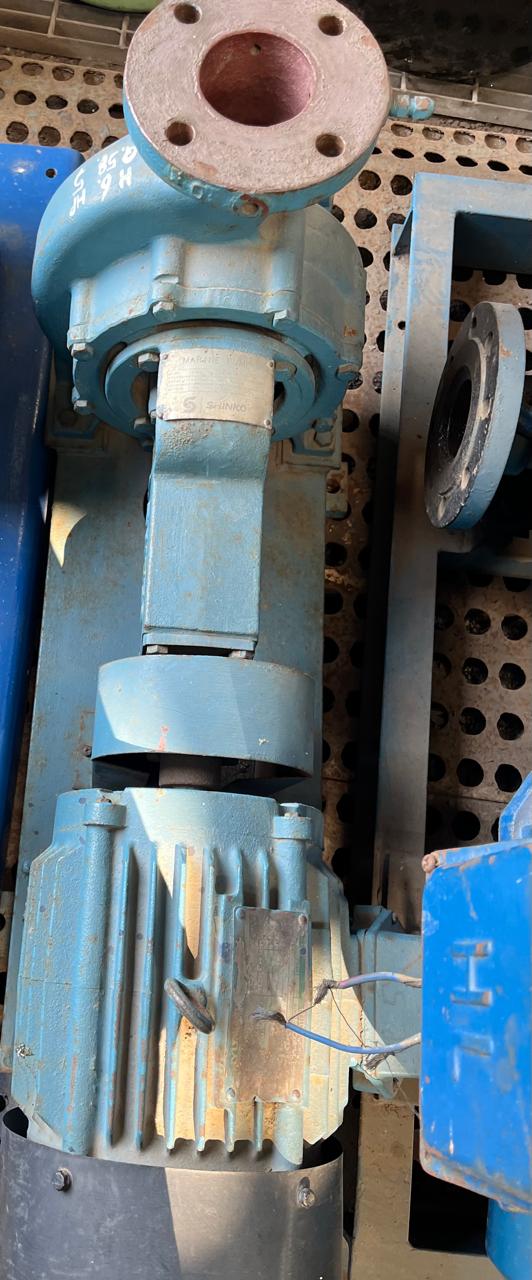 Shinko GJ80-20M Marine Centrifugal Pump 58m3/h 6m Head