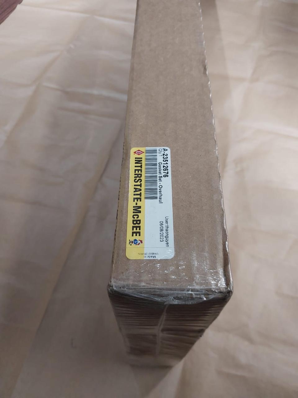 INTERSTATE-McBEE Overhaul Gasket Set - NEW Part No: A-23512676 - Image 2