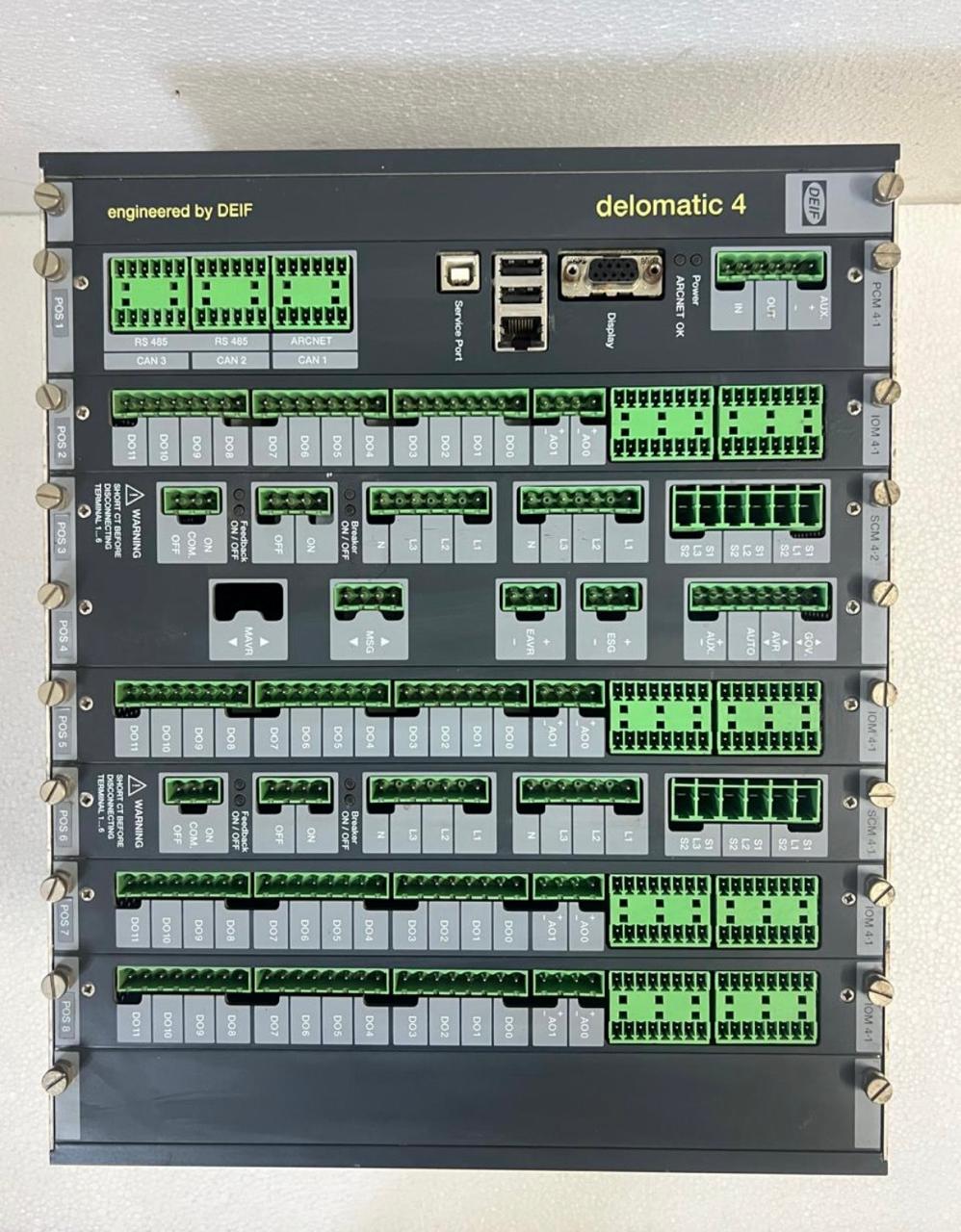 Deif Delomatic 4 Device: DGU 0001 Genset Controller