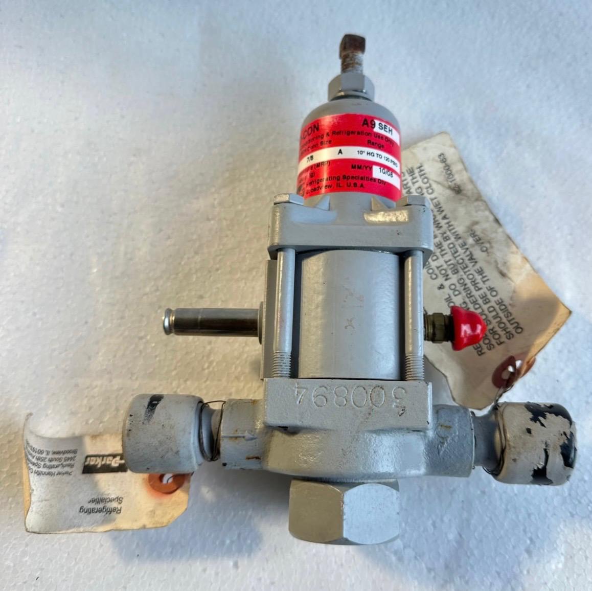 PARKER SPORLAN Model: A9 SEH Crankcase Pressure Regulator