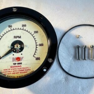 National Oilwell Varco Type: Top Drive RPM Gauge / Tachometer Range: 0 - 350 RPM