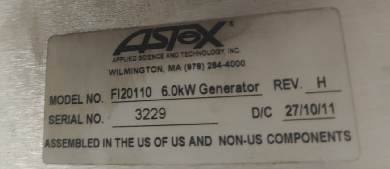 MKS smartpower magnetron power supply 6kw FI20110 downstream plasma AMAT astex - Image 4