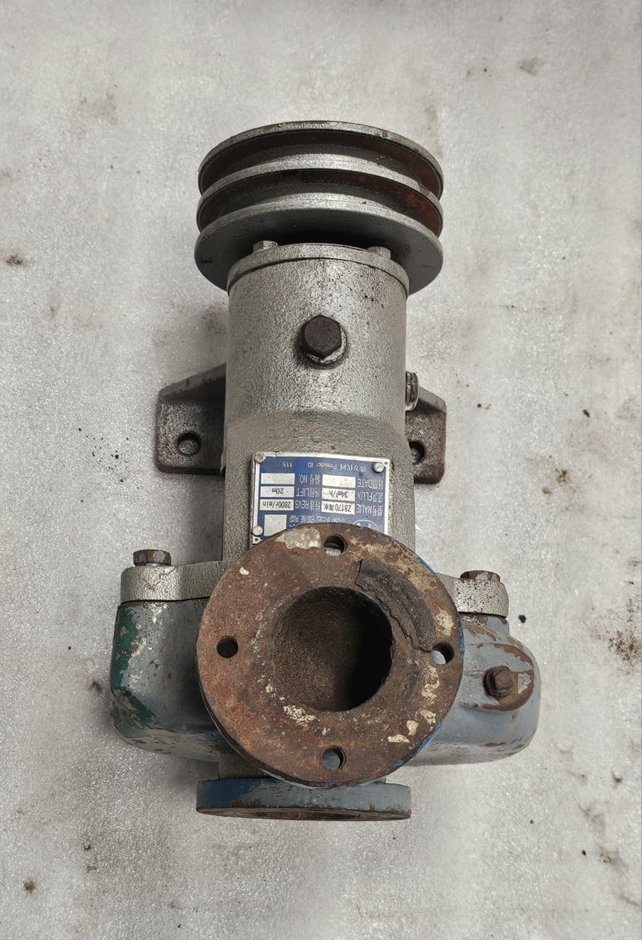 ZICHAI Seawater Cooling Pump Type: Z8170 - Image 5