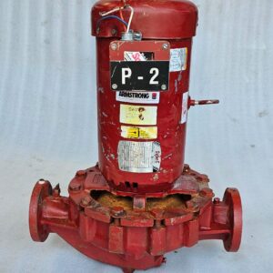 ARMSTRONG 2x2x10 4380 Vertical In-Line Pump 102 GPM 70ft 5HP