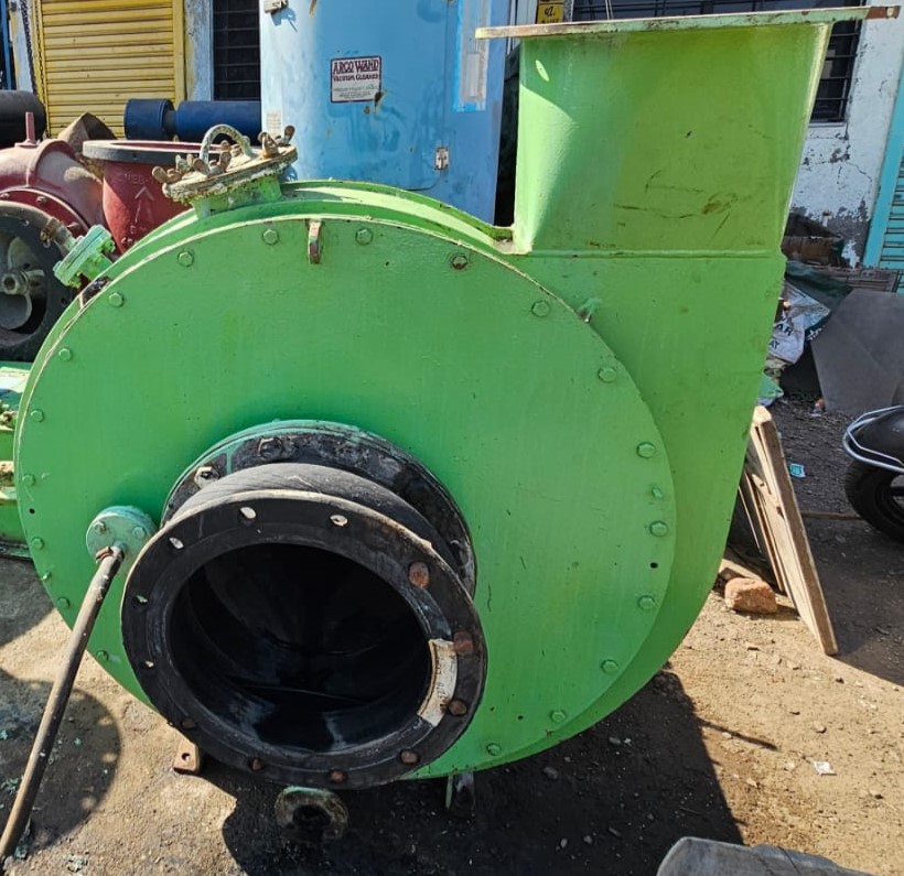 OSAKA BLOWER Model: IGB-5250-1900-55 Prod No: 010699 Capacity: 5250 m³/h Pressure: 18.6 kPa