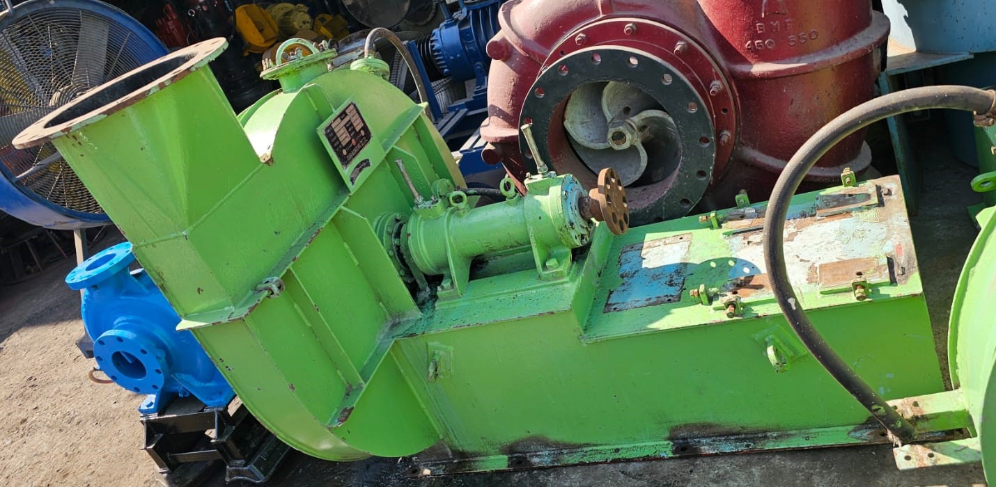 OSAKA BLOWER Model: IGB-5250-1900-55 Prod No: 010699 Capacity: 5250 m³/h Pressure: 18.6 kPa - Image 3