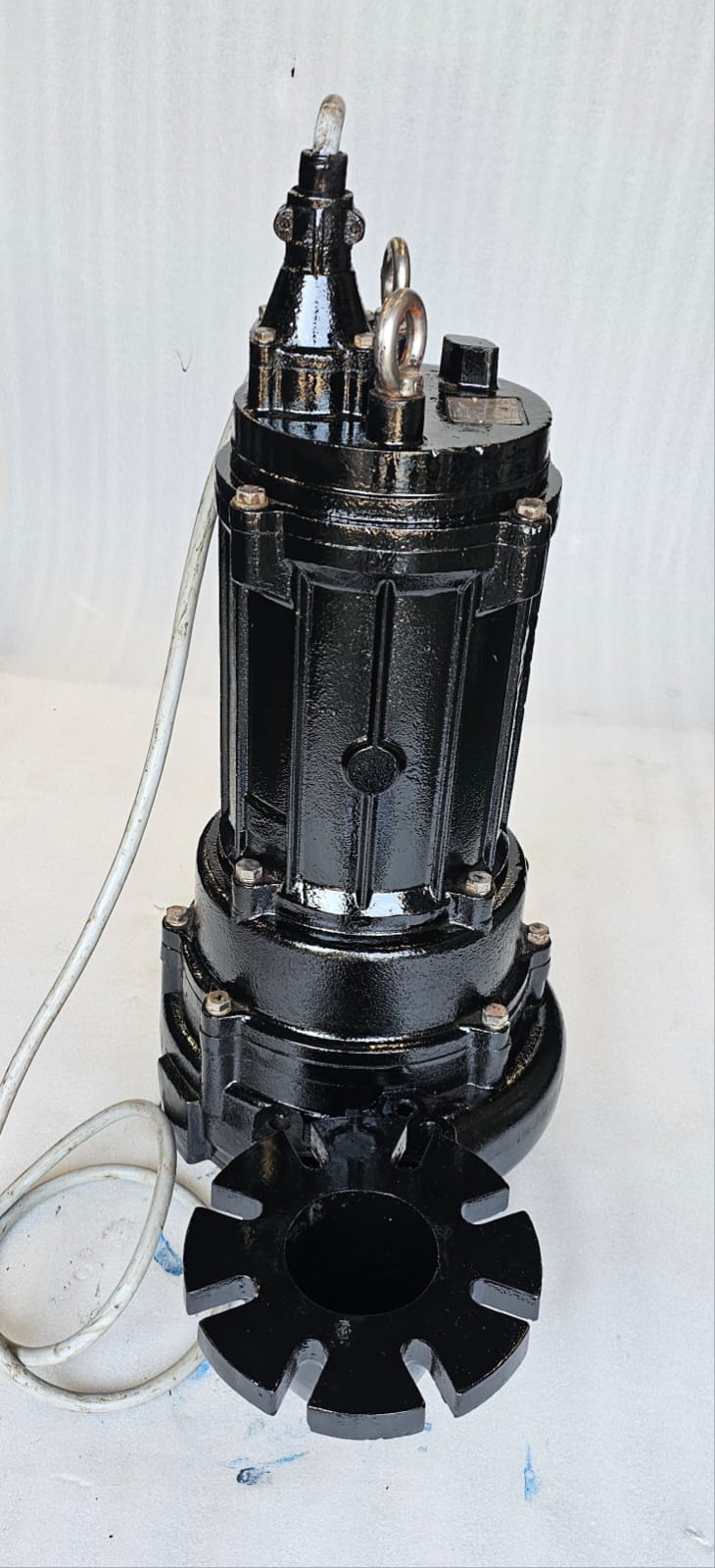 Tsurumi Wastewater Pump Model: 150B47.5H HP 10 GPM 951 64ft Head 460V 60 Hz Used - Image 4