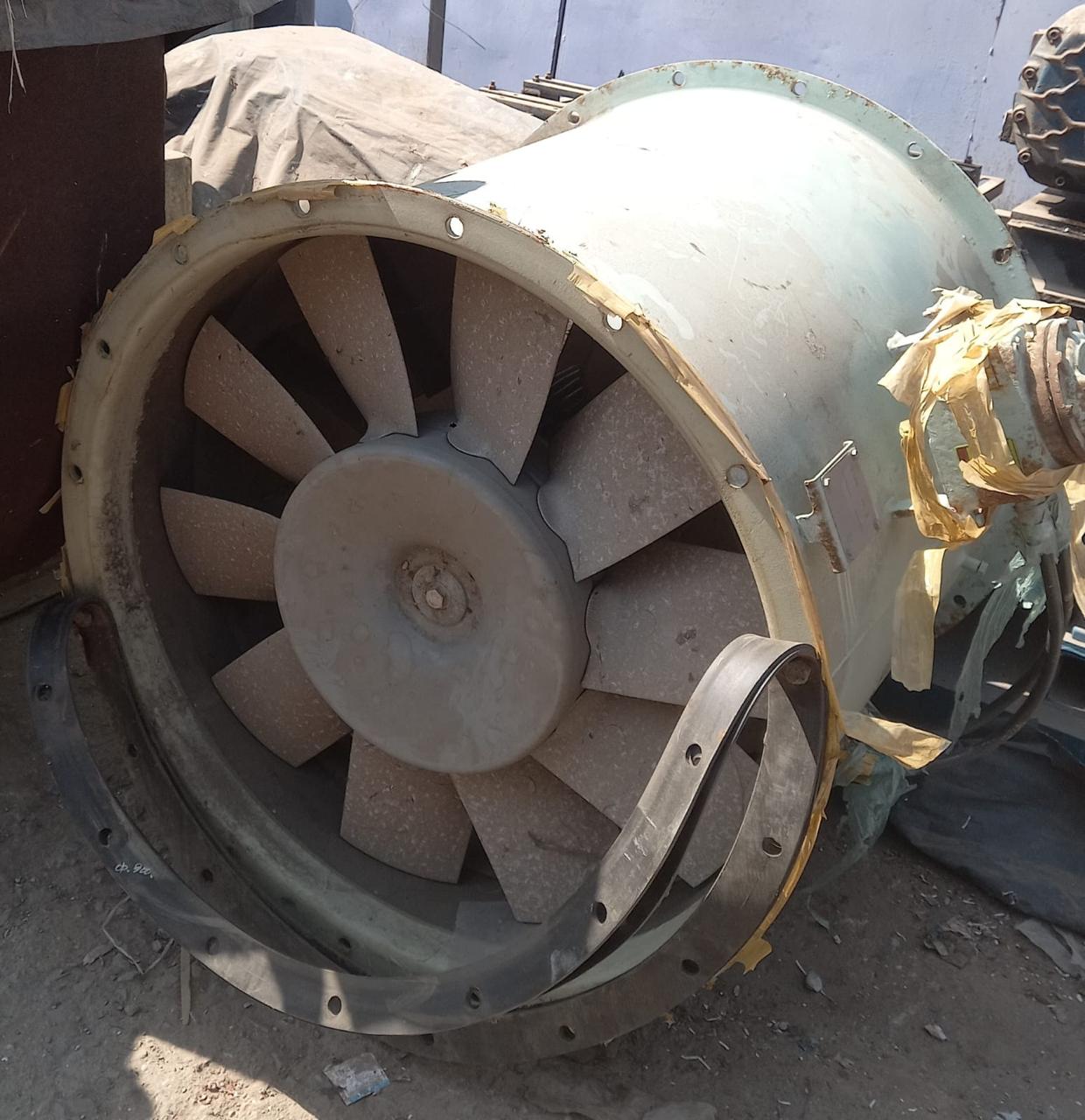 HI AIR Korea Axial Fan Model:AWA-900/410 11 kW 29925 m3/h C/H Tank Top Supply Fan - Image 6