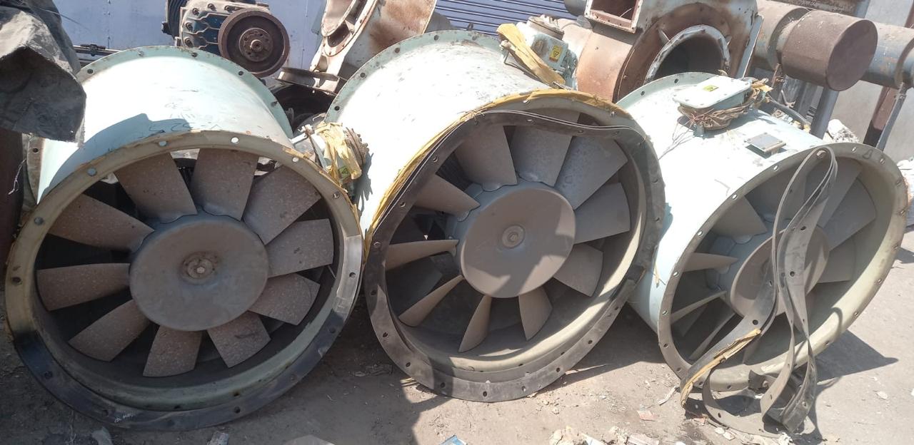 Hi Air Korea Marine Fan Blower Type AWA-1120/500 22 kW 67,200 M³/H - Image 3