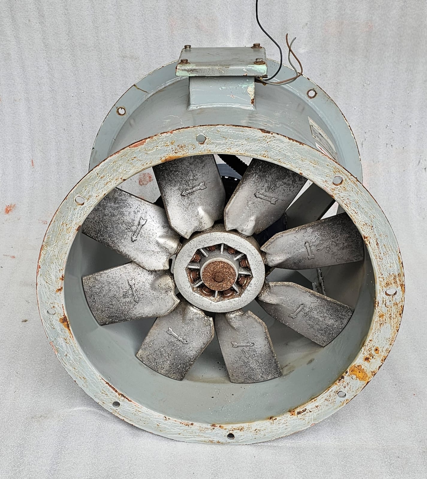 Hison Fan BY AirTrade Systems Marine Axial Exhaust Blower Model 500-2 at 15.5° 2.2 kW 2023