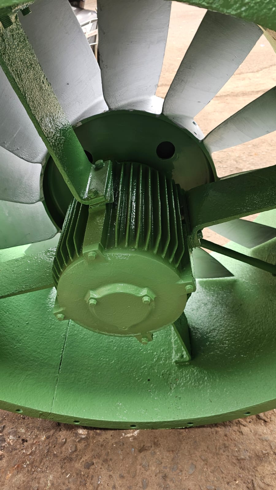 TAIYO Axial Flow Fan Model:FA-B-100-1J 11kW 750 m3/min Engine Room Vent Fan - Image 4