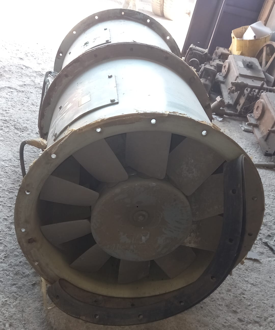 HI AIR Korea Axial Fan Model:AWA-710/380 | 5.5 kW | 18450 m3/h | C/H Twin Deck Supply Fan - Image 5