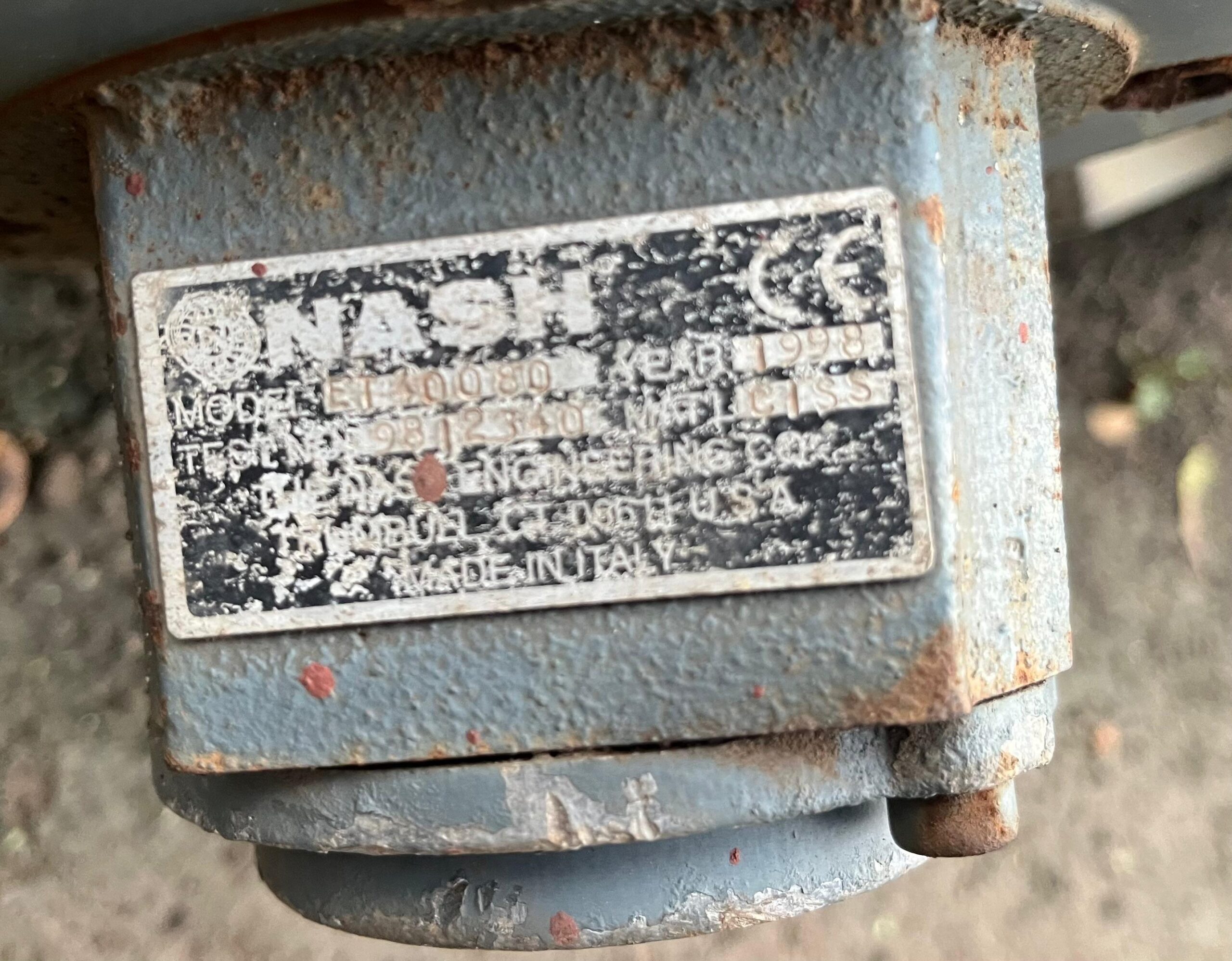 Nash Liquid Ring Vacuum Pump Model: ETA 400 80 - Image 2