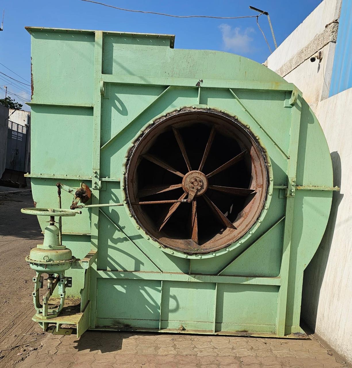 Osaka Blower 1980M3/Min 385kW 942MMAQ Forced Draft IG Blower Inert Gas Plant Blower