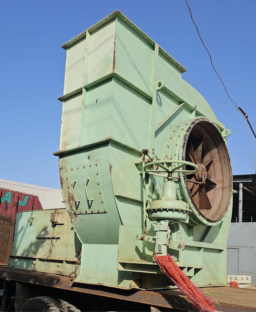 Osaka Blower 1980M3/Min 385kW 942MMAQ Forced Draft IG Blower Inert Gas Plant Blower - Image 2