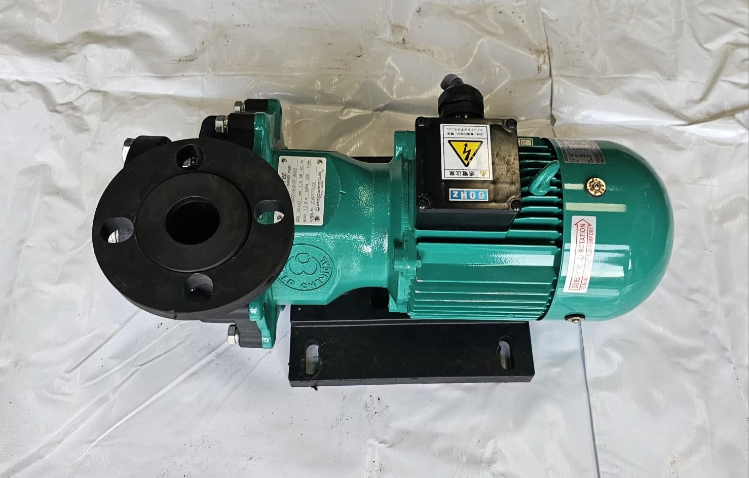 World chemical Magnetic Pump Type: YD-4002GSF3-CF-AD62 New - Image 8