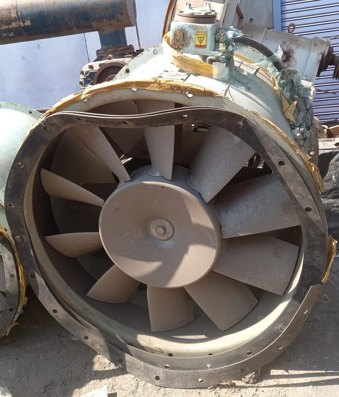 Hi Air Korea Marine Fan Blower Type AWA-1120/500 22 kW 67,200 M³/H