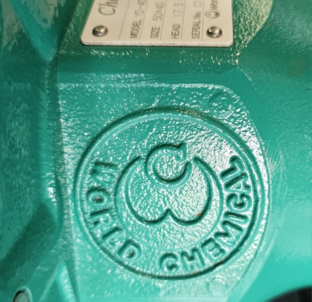 World chemical Magnetic Pump Type: YD-4002GSF3-CF-AD62 New - Image 5