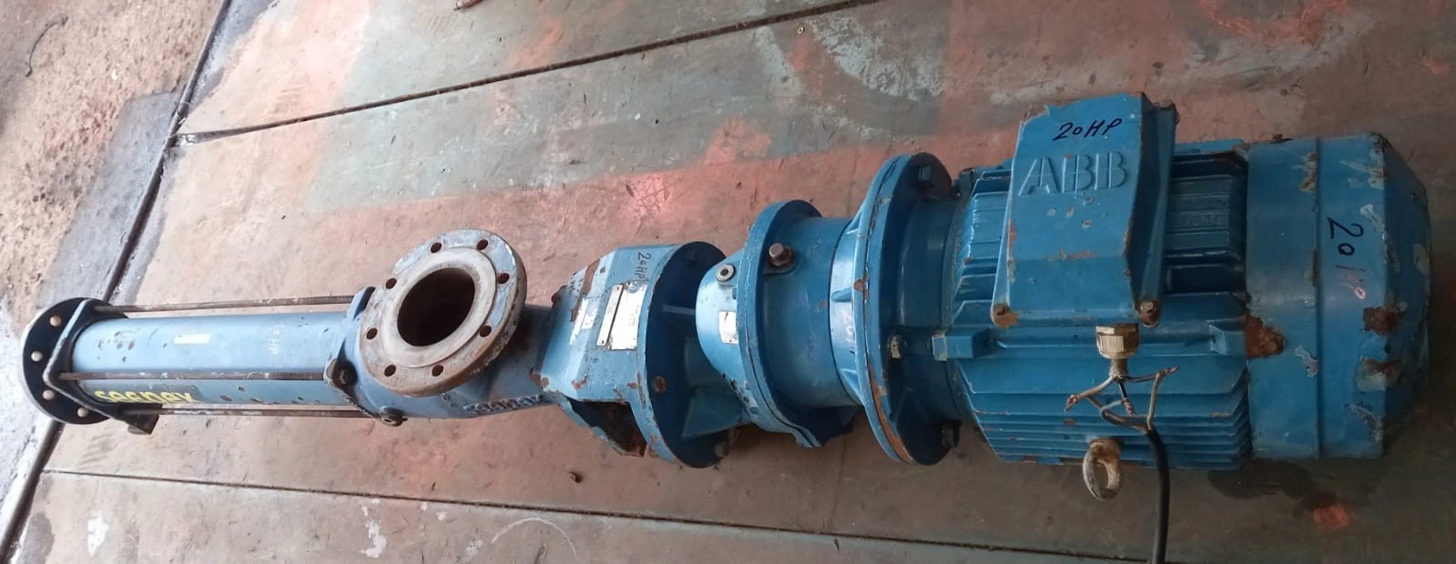Seepex Bilge Pump Model: BN 35-6L 15.5kW 264GPM 3Bar 50/60Hz Used - Image 3