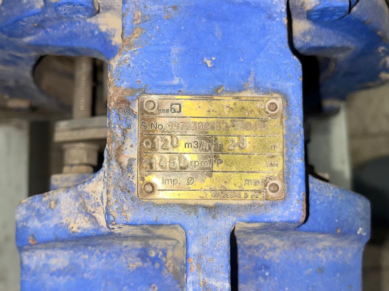 KSB Chemical Pump Type: Megachem C 100-250 120M3/H-23M - Image 4
