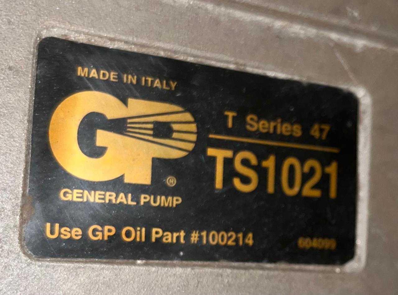 GP General Pump Italy High Pressure Plunger Pump Model:TS1021 - T Series 47 - Image 2