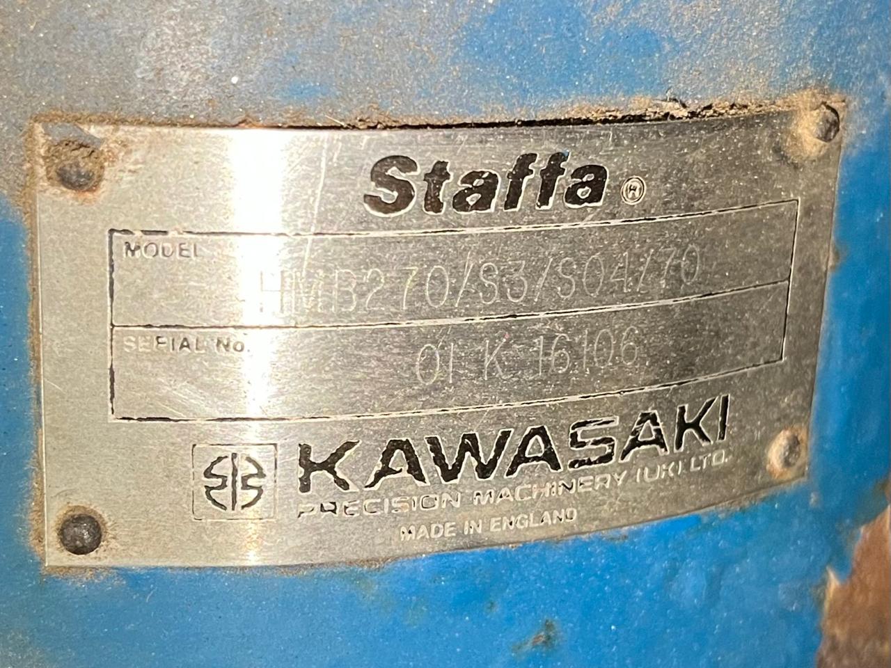 Staffa Kawasaki Hydraulic Motor Model:HMB270/S3/S04/70 - Image 2