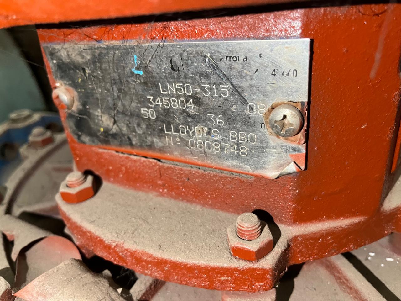 Azcue Vertical Inline Centrifugal Pump Model: LN50-315 - Image 2