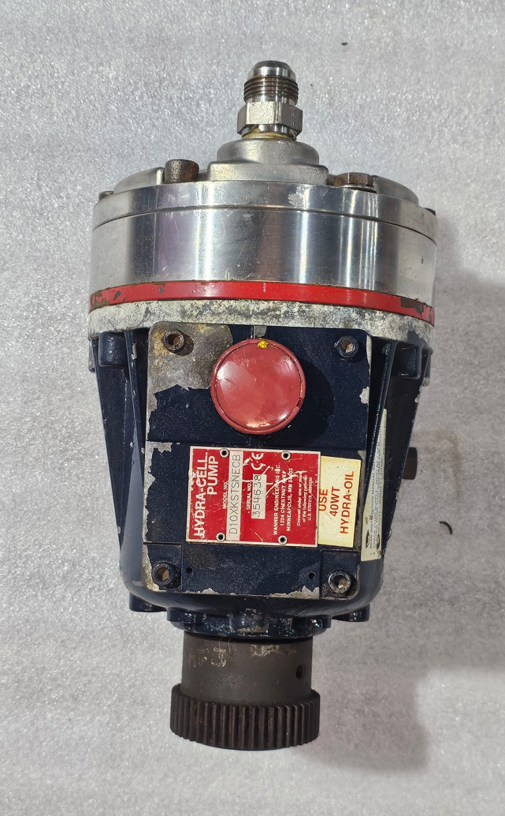 Hydra-Cell Pump Model: D10XKSTSNECB Wanner USA - Image 6