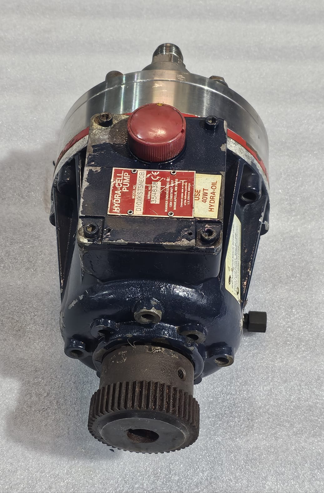 Hydra-Cell Pump Model: D10XKSTSNECB Wanner USA - Image 4