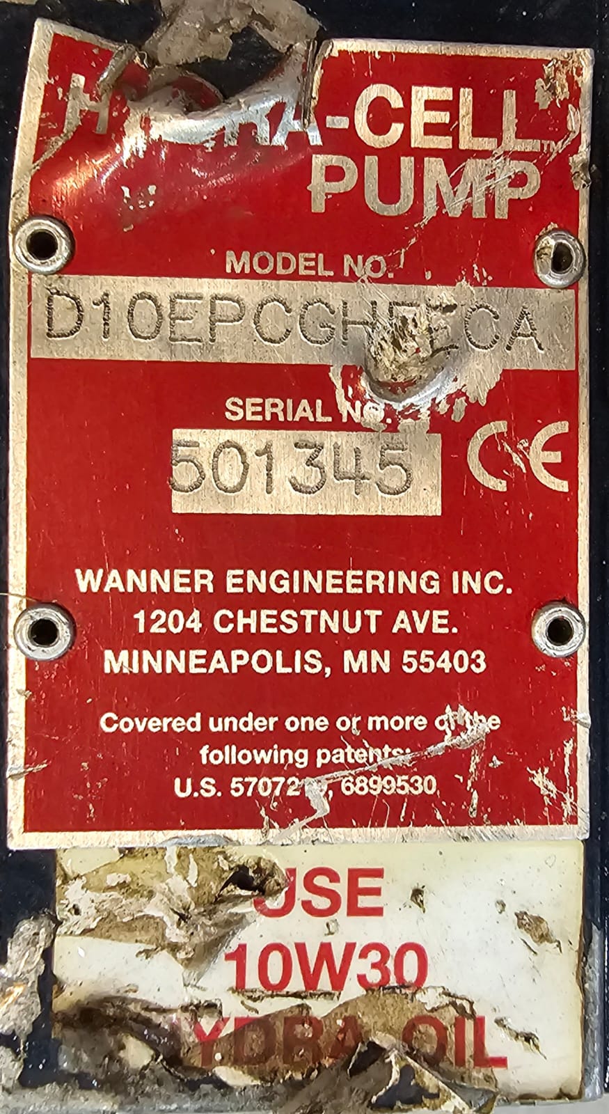 Hydra-Cell Pump Model: D10EPCGHEECA - Wanner Engineering USA - Image 6